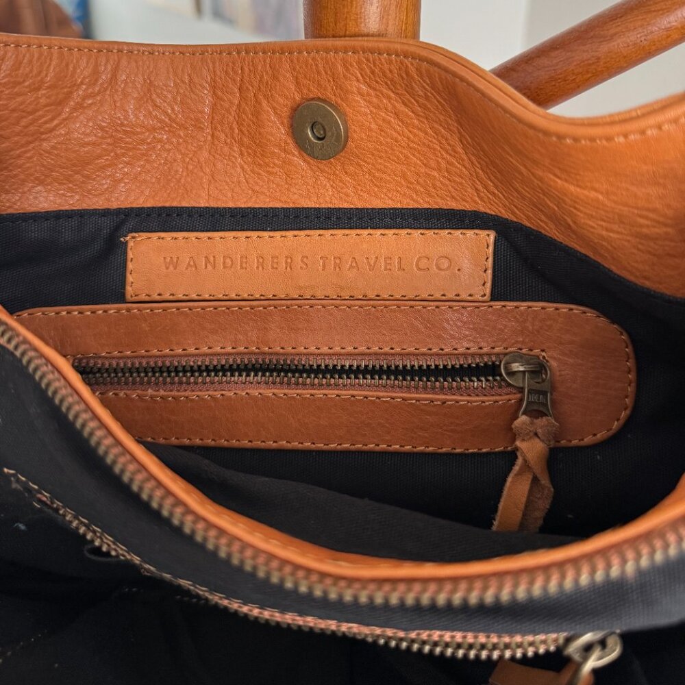 Wanderers Travel Co - Petite Toulouse in Tan Leather - Picture 11 of 15